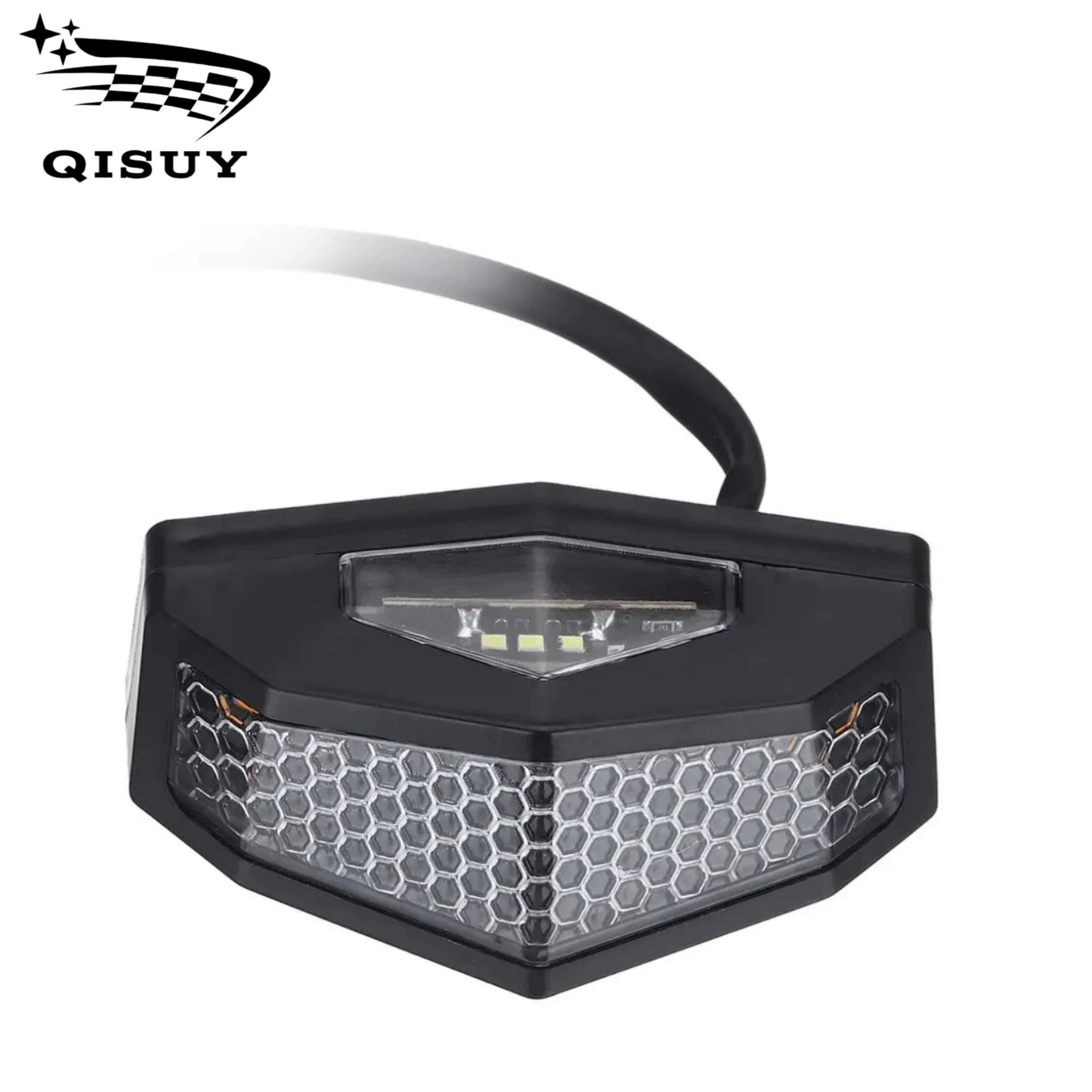 Мотоцикл модифицированный светодиодный задний задний сигнал стоп-сигнала все в одном