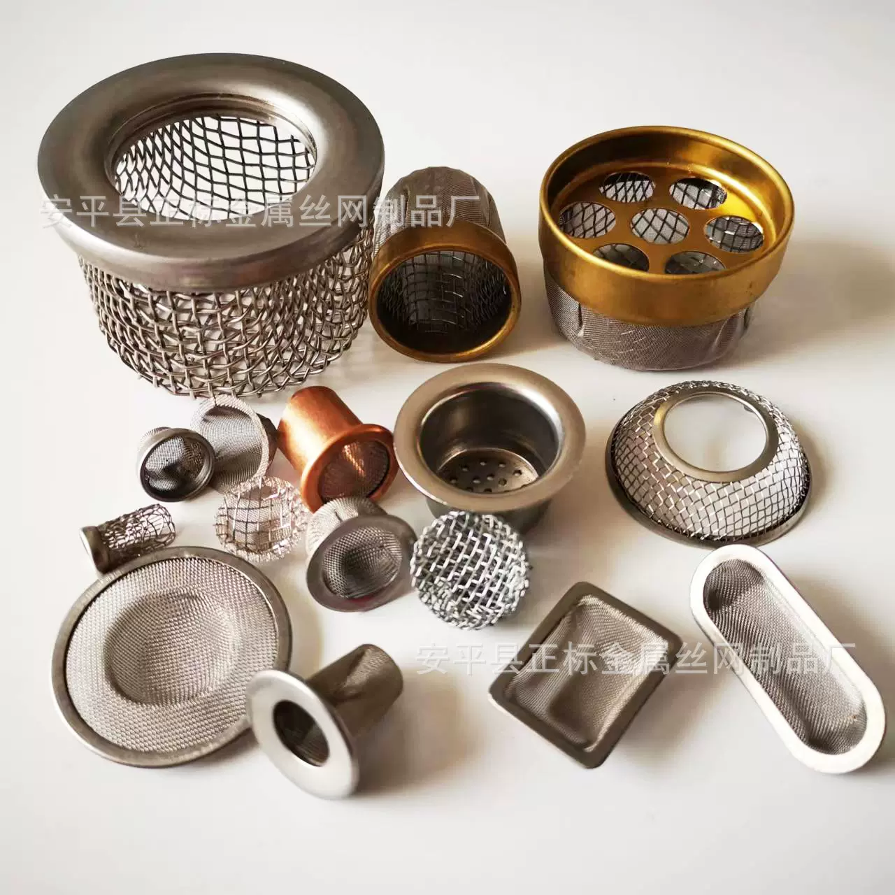 304316不锈钢过滤网帽包边双层滤帽油嘴过滤网丝网滤帽压滤机