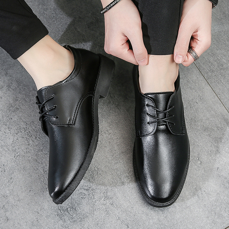 Men's Formal Synthetic Leather Patent Leather Evening Party Shoes_voghion.com