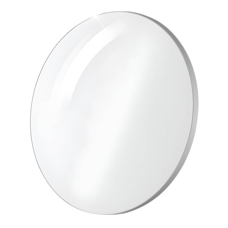 High-definition aspheric lens ultra-thin 1.56/1.61/1.67 anti-blue radiation discoloration film with myopia glasses