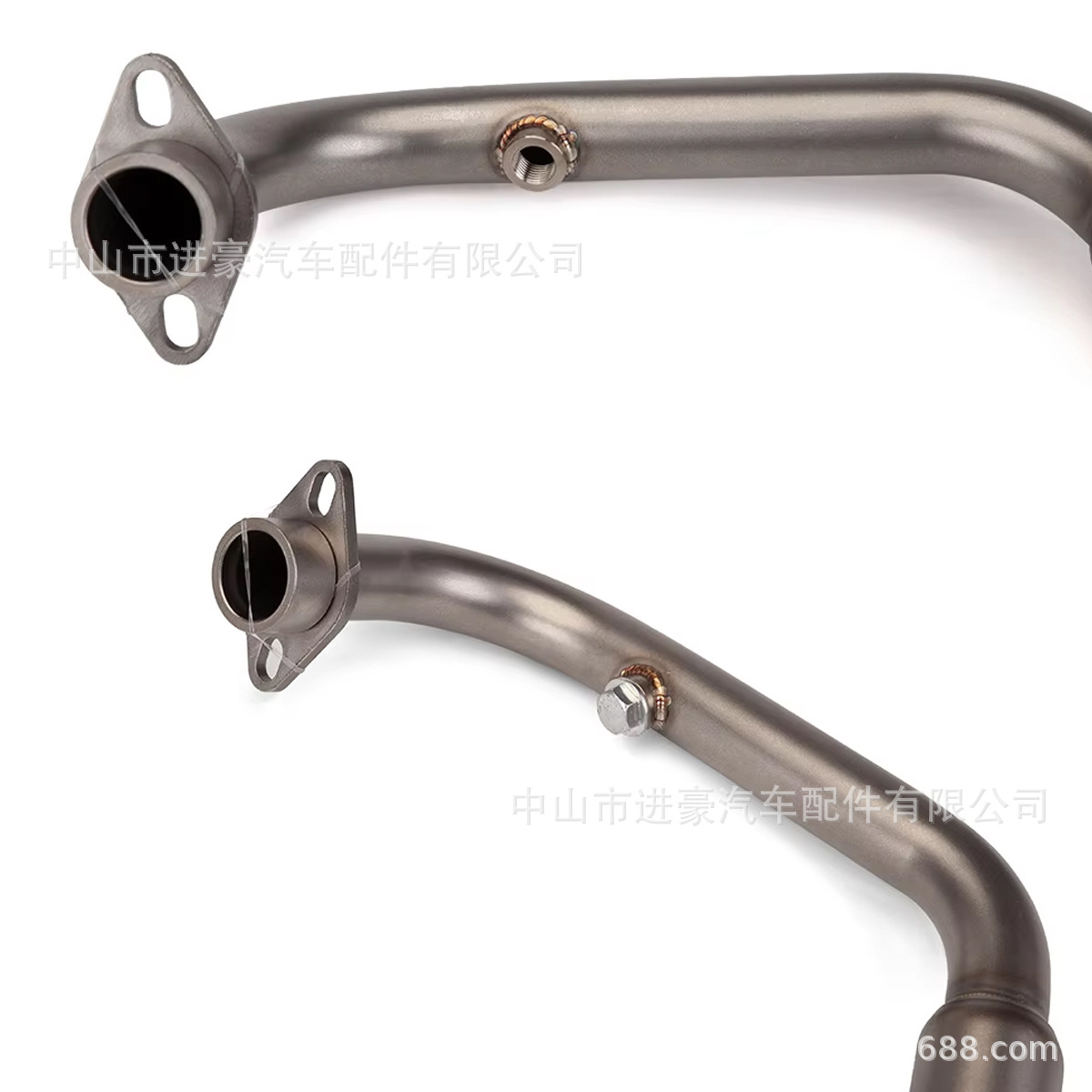 Motorcycle Exhaust Pipe Modification Tnt125 Front Section Middle Section Stainless Steel Front Exhaust Tail Section Factory Direct Sale