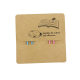 Paper card packaging bag key chain badge special Kraft paper transparent hanging hole packaging bag self-sealing bag multi-size