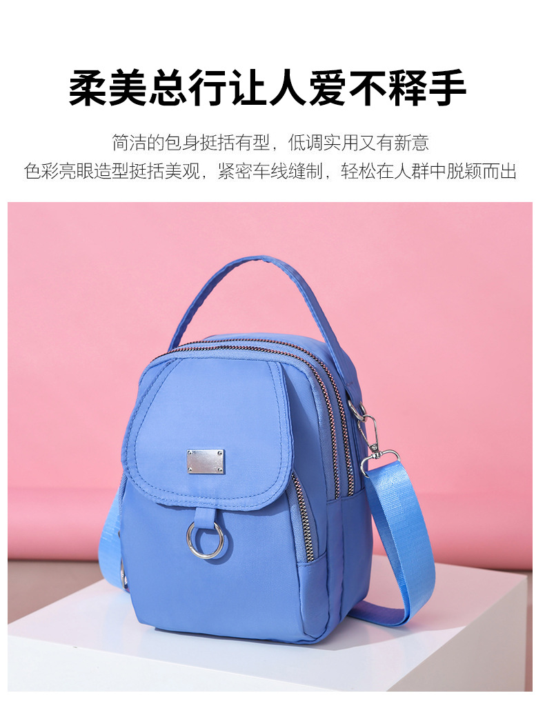 Handytasche Mini Kleine Tasche Neue Kleine Quadratische Tasche Umhängetasche Umhängetasche Mode Frauen Casual Key Zero Brieftasche – Detail 5