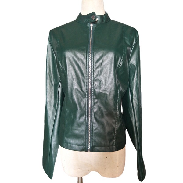 Demi-season fashionable polyurethane suit