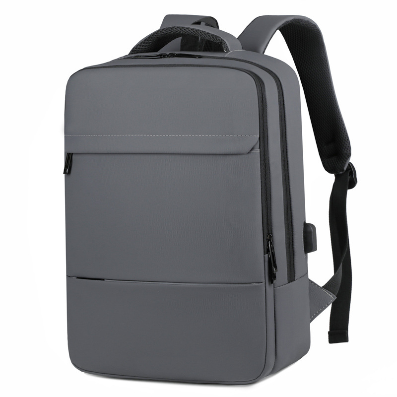 Nueva bolsa de negocios de tendencia transfronteriza, mochila escolar recargable USB, mochila impermeable de viaje, mochila
