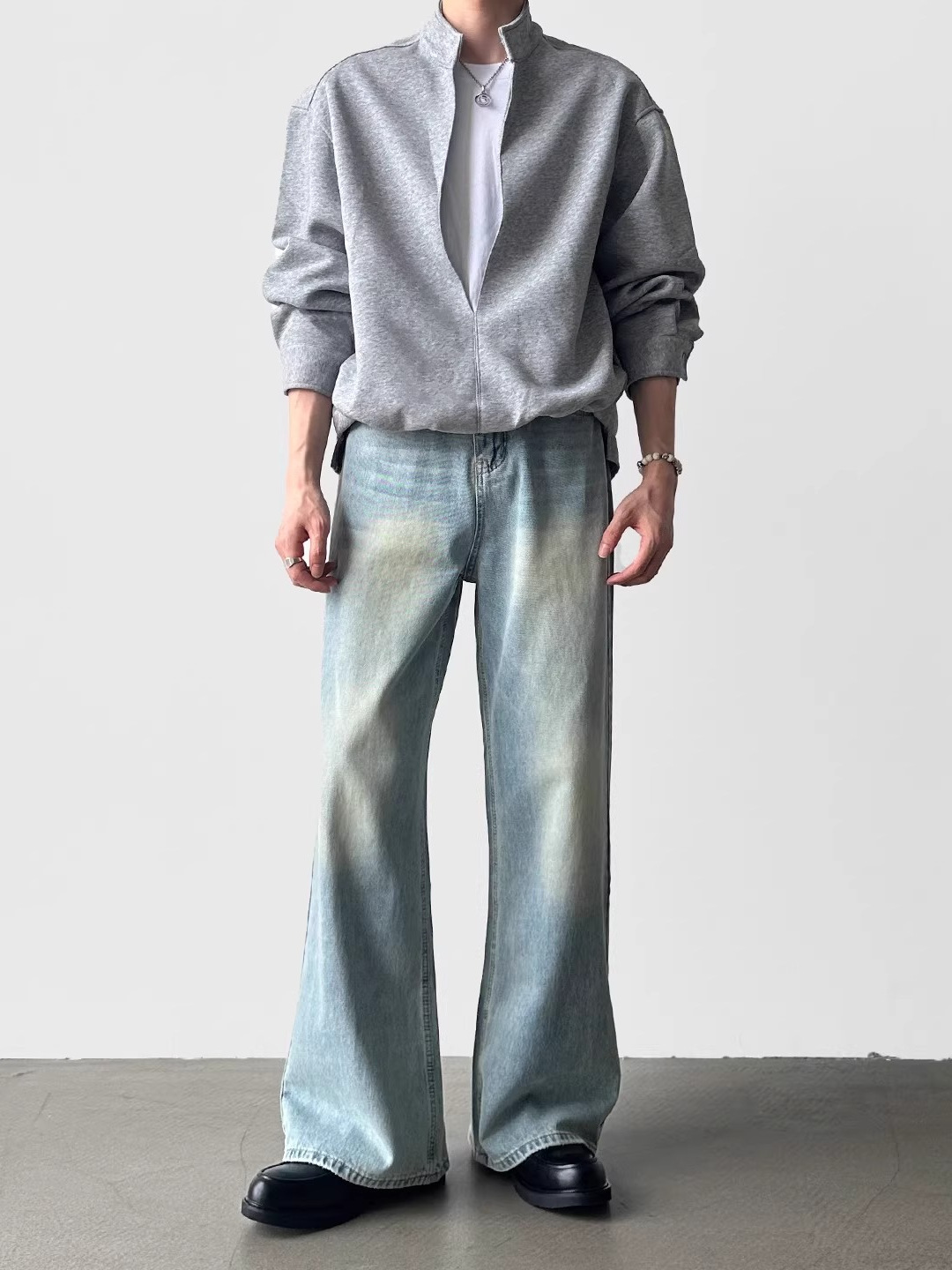 Retro blue jeans