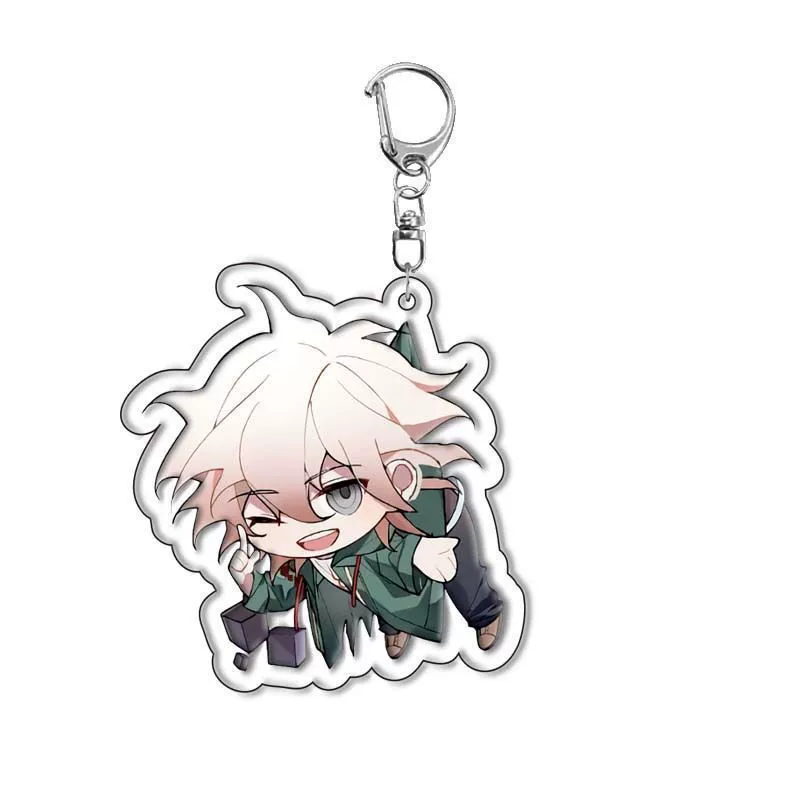 Акриловый брелок (Danganronpa) в стиле чиби, подвеска 5 см, двусторонний акрил