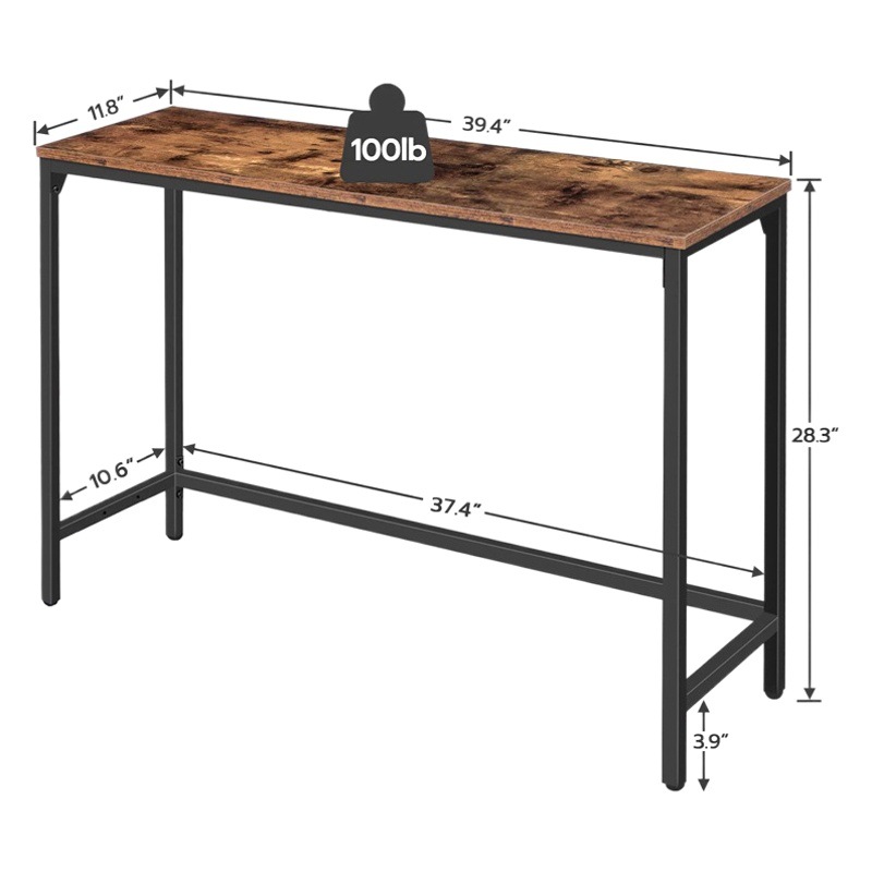 Mesa consola de estilo chino moderno, minimalista y de lujo ligero para entrada, sala de estar, pasillo, gabinete decorativo rectangular de pared.