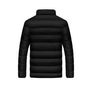 AliExpress Amazon winter thickened sports cotton-padded coat men's stand collar cardigan outdoor cotton-padded jacket casual jacket warm men