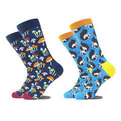 外貿新款 歐美潮牌新品襪子 個性卡通甲殼蟲情侶棉襪運動襪批發