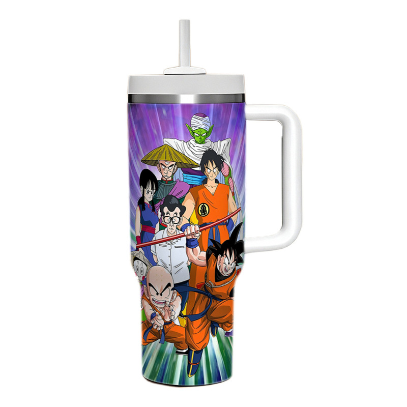 クロスボーダー Amazon 40oz ドラゴンボール ドラゴンパール カーカップ ステンレス製 アイスバーカップ タンブラー|undefined