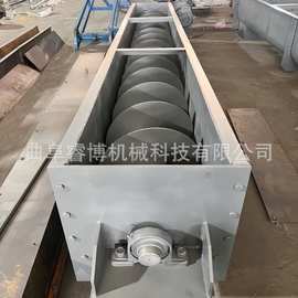 饲料颗粒蛟龙式提升机 不锈钢圆管螺旋提升机 送料机图片