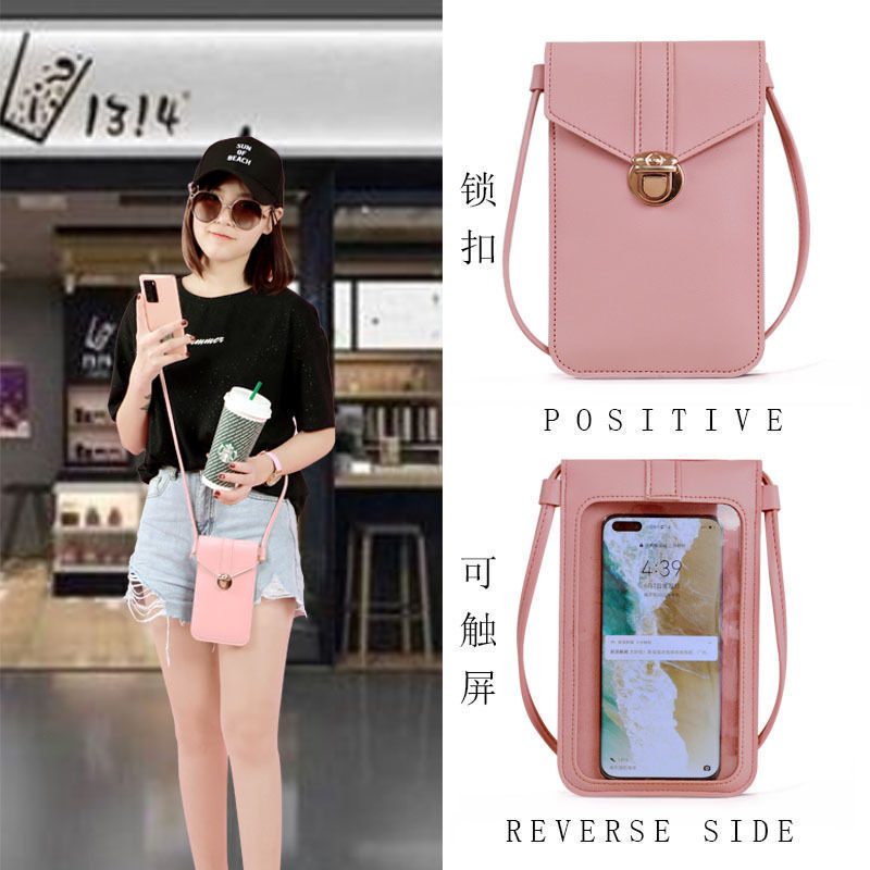 2022 New Bag Women's Shoulder Crossbody Bag Mobile Phone Backpack Student Coin Purse Cute Multi-use Fashion Bag