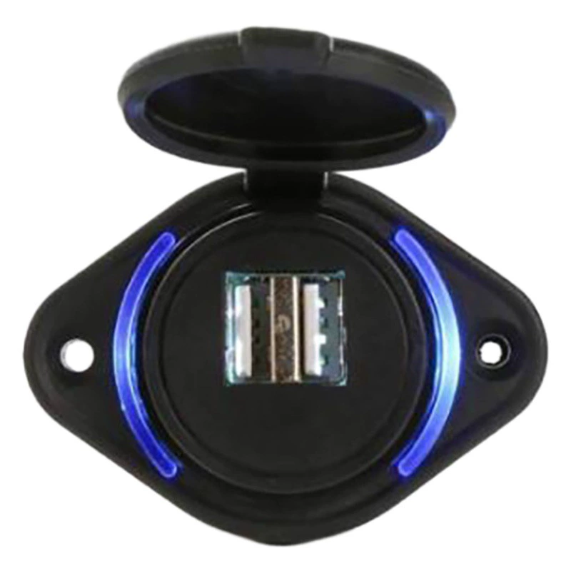 Пересечение границы на складе автобус автомобиль модифицированный USB автомобиль зарядное устройство 3.1A CE FCC сертификат