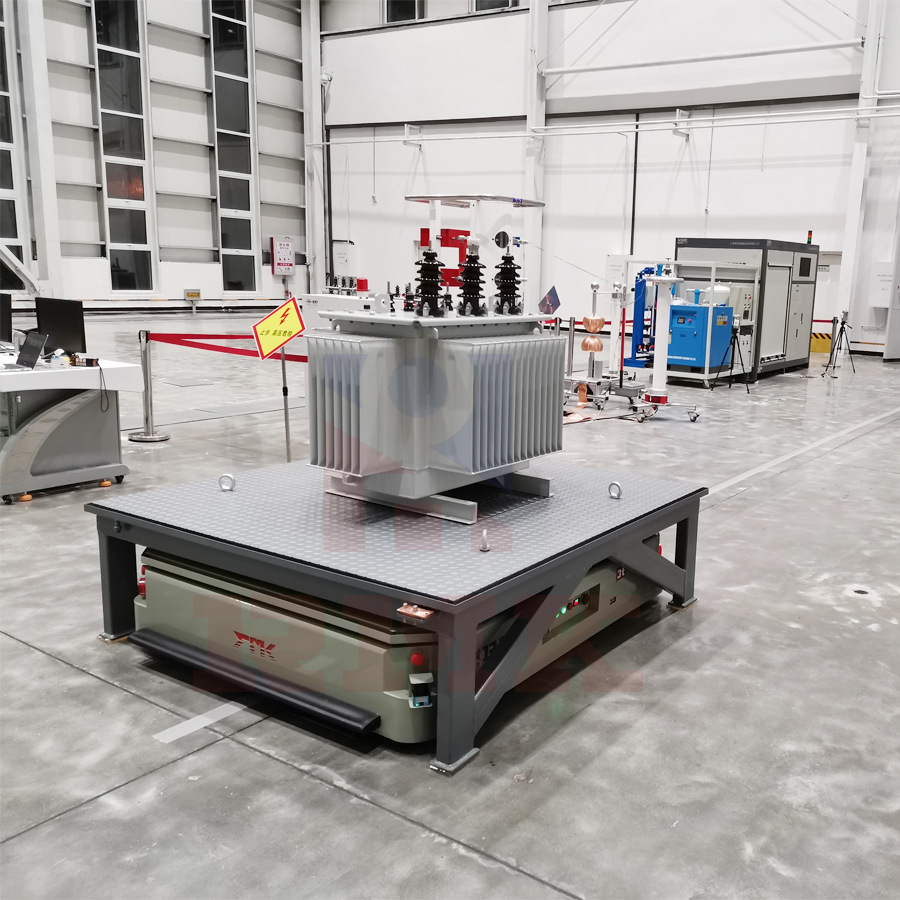 自动AGV磁条导引无人搬运车 工业电动无轨平台车 无人搬运平板车