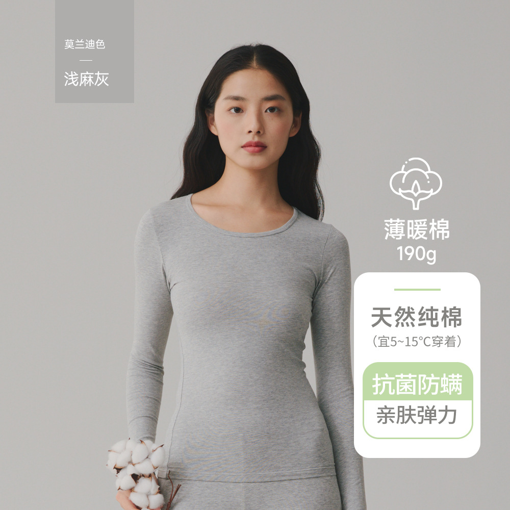 Women's tops - light heather gray