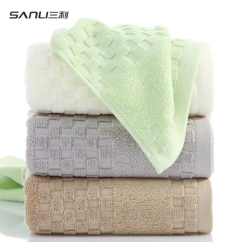 Sanli towel factory direct supply cotton towel super promotional towel plain satin towel gift group purchase wholesale Sanli towel factory direct supply cotton towel super promotional towel plain satin towel gift group purchase wholesale