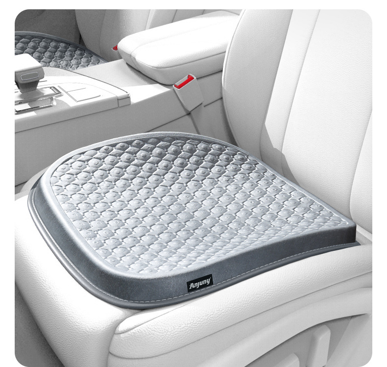 Car Seat Cushion Summer Cooling Cushion Driver Driver Single Seat Breathable Neutral Gel Anti-Slip Car Butt Cushion