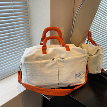 跨境大容量休闲健身包女干湿分离瑜伽运动包轻便简约男旅游行李袋