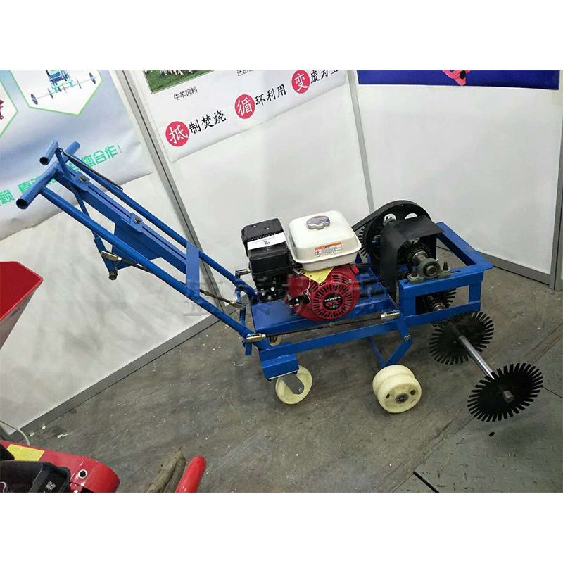 手推式草坪划线机牧场草坪移植机人工种植草坪切割机园林机械