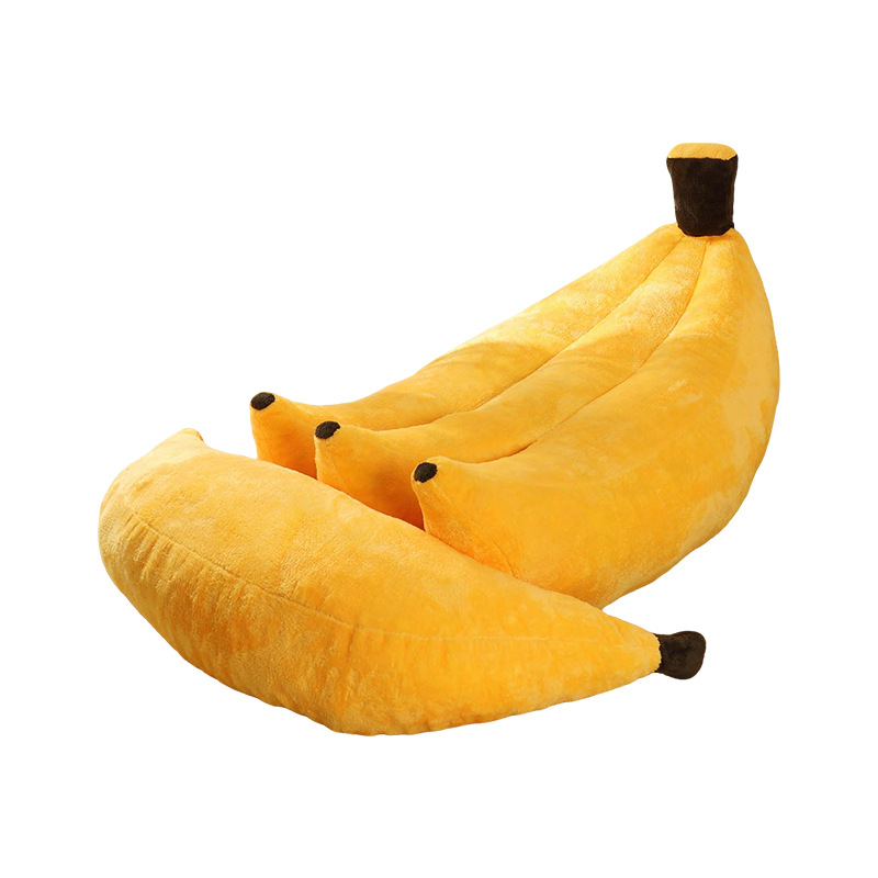 Amazon creativo plátano en forma de sofá bolsas de frijoles esponjas rotas relleno de sofá perezoso lindo sofá pequeño