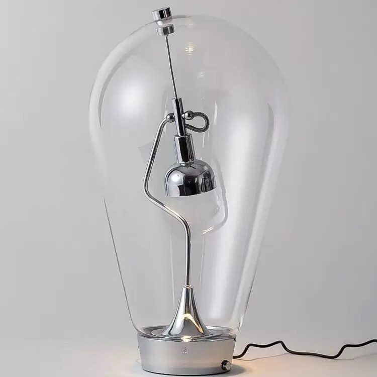 Nordic Industrial Style Personalized Table Lamp Designer Office Desk Bedroom Bedside Touch Dimming Reading Adjustable Light