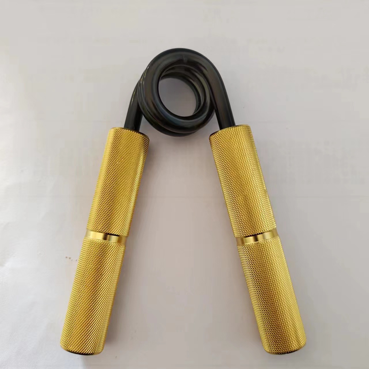 Agarre tipo A, agarre de metal con mango de aluminio, ejercicio de agarre de elevación, fuerza de mano, entrenamiento de fuerza de dedo, mango con ranura