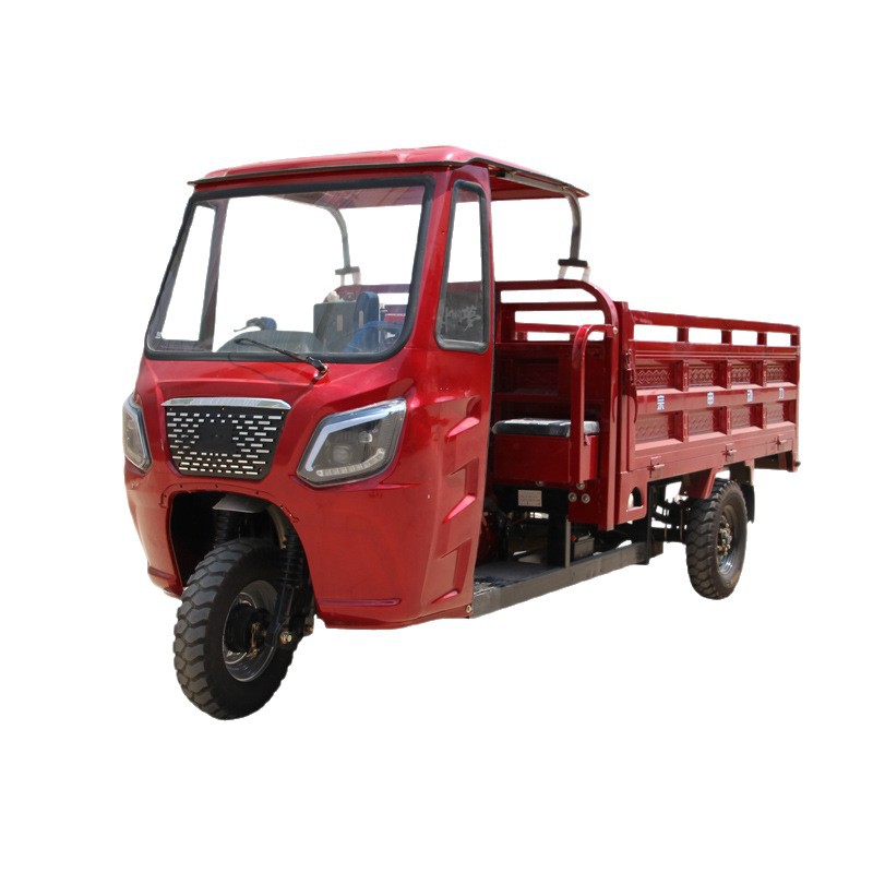 Semicerrado de lujo tolva de semicerrado camión de combustible tricicletas tricicletas transfronterizas domésticas agrícolas nuevos productos genuinos