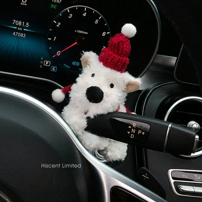 Decoration Car Interior Ornaments, Car ornaments - standard-west-highland-red-hat-red-scarf