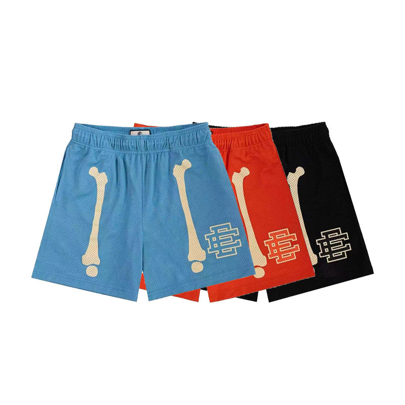 EE American Casual Shorts Men's Fitness Muscle Training Running Basketball Shorts Quarter Pants Cross-border Foreign Trade