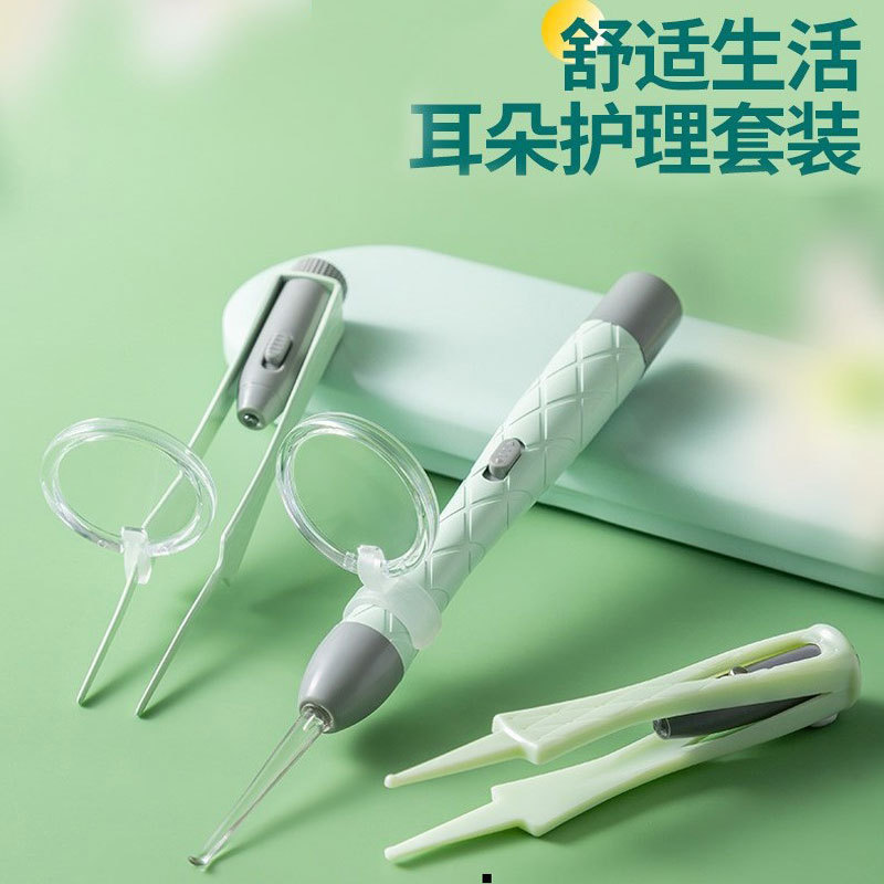 Glowing children's ear picking