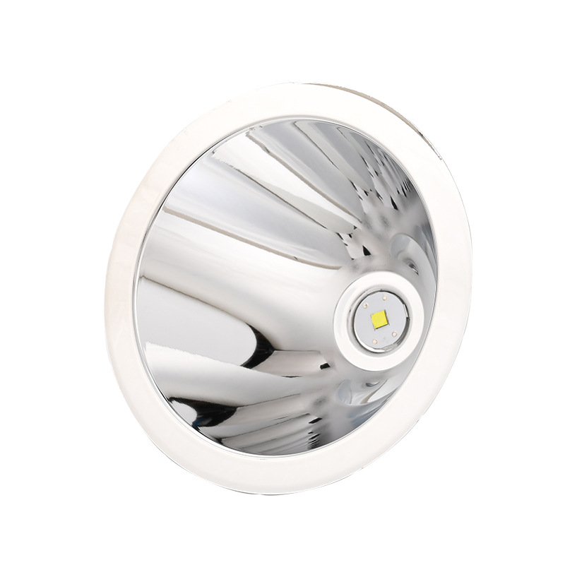 알루미늄 합금 반사 컵 광부의 램프 반사 커버 조명 액세서리 큰 직경 반사 컵 고고도 전기 도금 스포트라이트 컵 도매