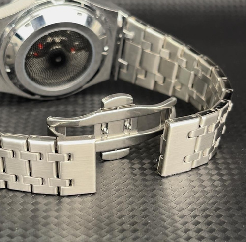 Gubosen Wanderer Earth Mechanical Watch for Men, Water-Resistant, Night-Light, Calendar, Live Streaming, Foreign Trade, Dropshipping