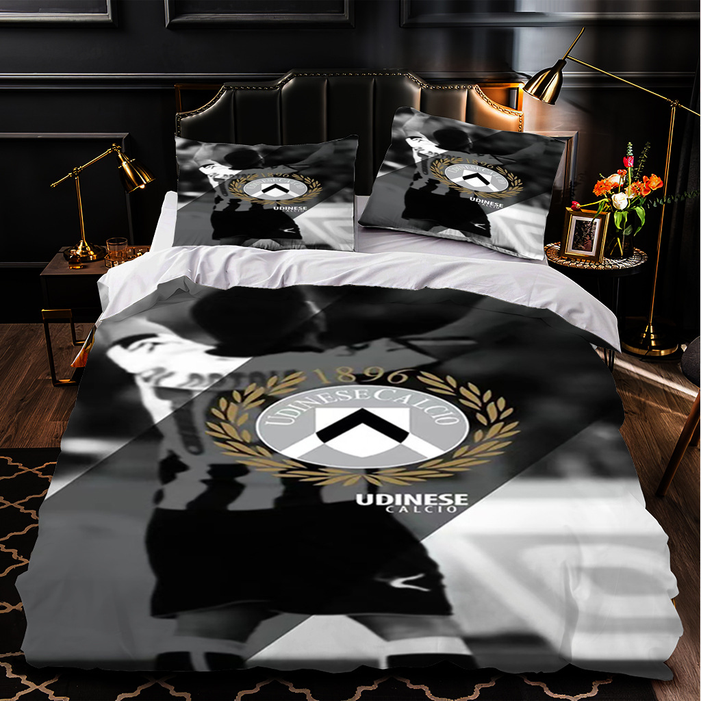 Copa del Mundo ropa de cama de tres piezas set transfronterizo temu para diseñar logotipo de fútbol impresa 3D sábanas molid sábanas cubiertas