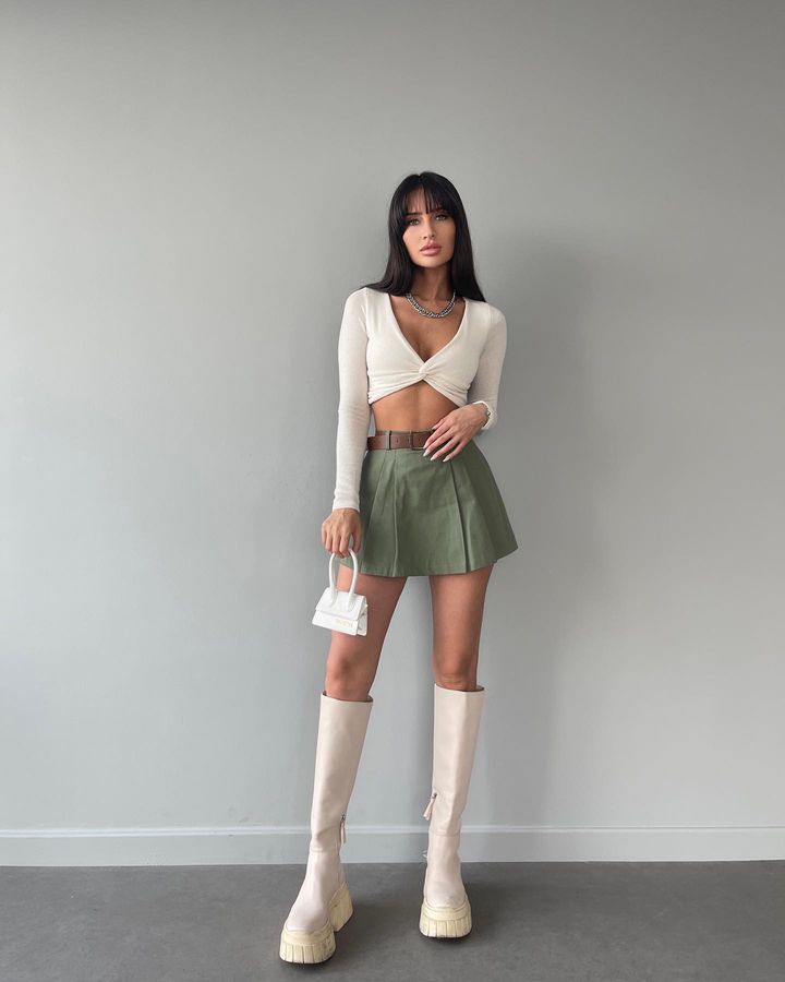 Casual Pants Pants Type Inelastic Elasticity Holiday, Daily Occasion Comfort Function Skinny Fit Type Solid Color Pattern Women's Holiday Daily Classic Style Solid Color Knee Length Pocket Casual Pants