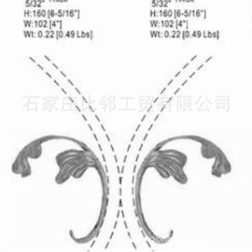 铁艺配件 铁艺 锻打配件 冲压件 精铸件 铁花 铁叶 铁艺铸件