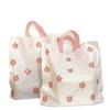 服装店袋子手提塑料袋夏日水蜜桃清新可爱塑料购物袋衣服化妆品袋