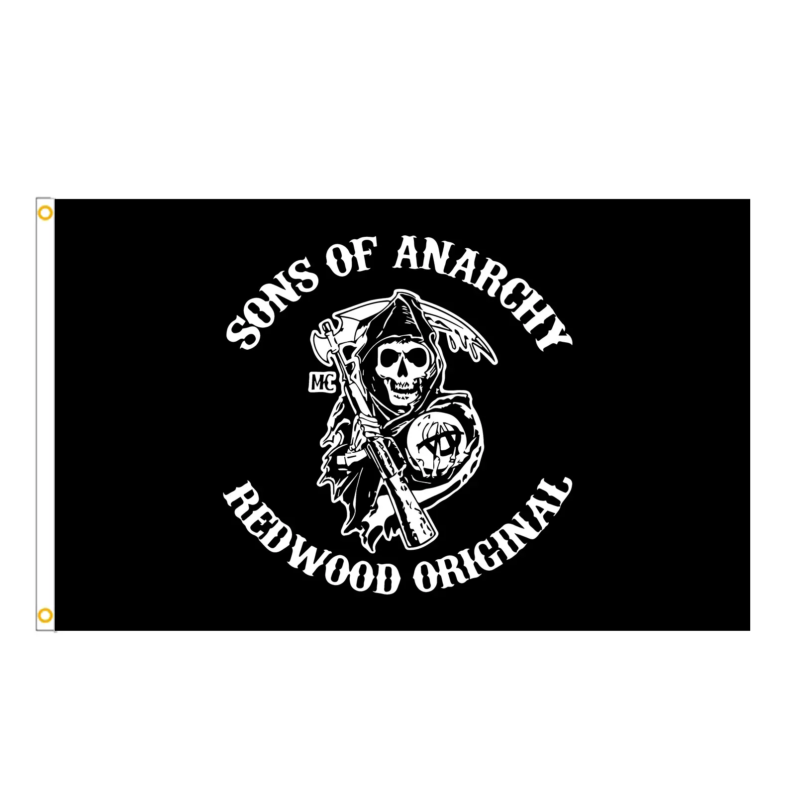 速卖通亚马逊外贸旗帜sons of anarchy   90*150cm 涤纶挂旗