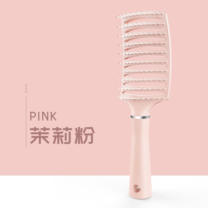桜の花のふんわりとした骨付きの櫛の高い頭の上の骨付きの櫛の大きいカーブのカールの櫛のマッサージの形の神器の女性の家庭用の櫛|undefined