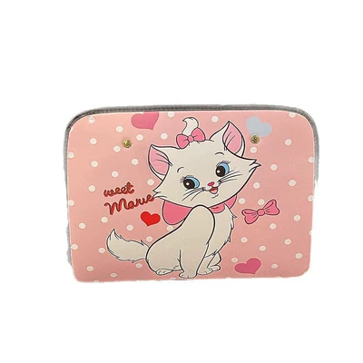 Short pink kitty chair back: Chair back anti-kick pad