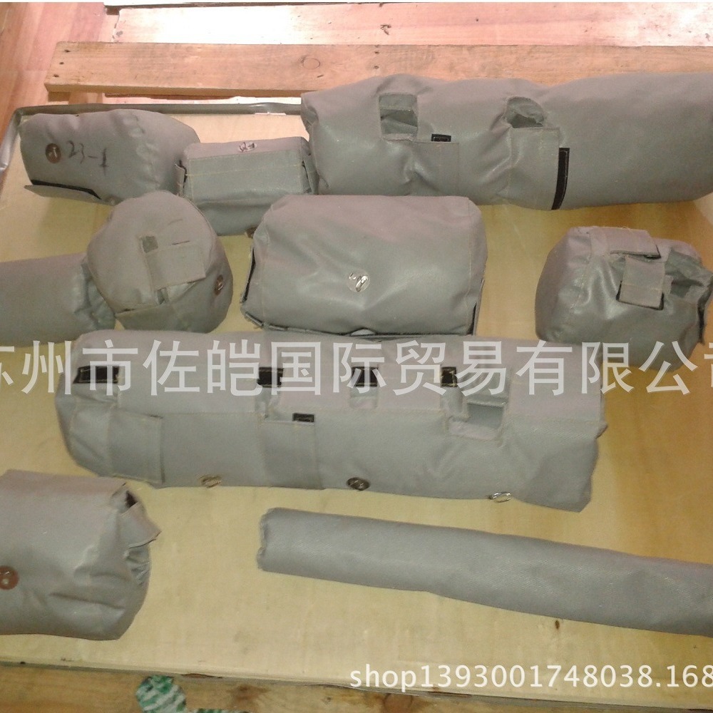 一件代发可折卸式阀门保温套    生产 玻璃纤维材质