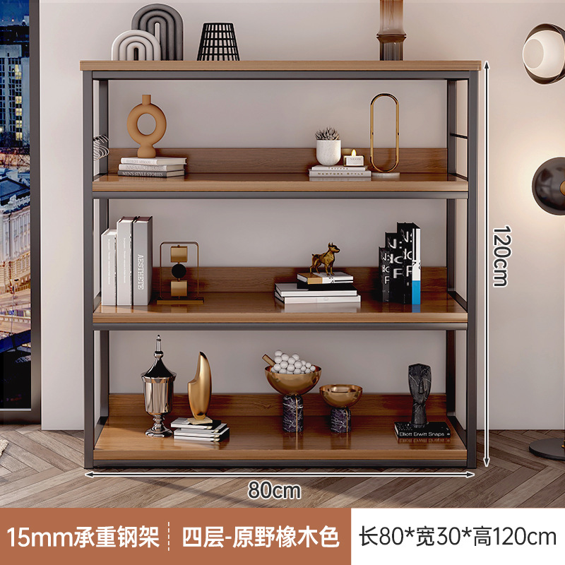 Hierro simple estantería integrada pared piso de almacenamiento en rack hogar dormitorio estantería armario rack de almacenamiento soporte de exhibición