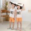 Summer children's vest for boys, cotton sports set sleevless, children's clothing, wholesale