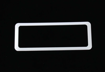 modified car window net front and, Şüşə kənarı xromları/moldingləri - rear-reading-lamp-1-asian-silver