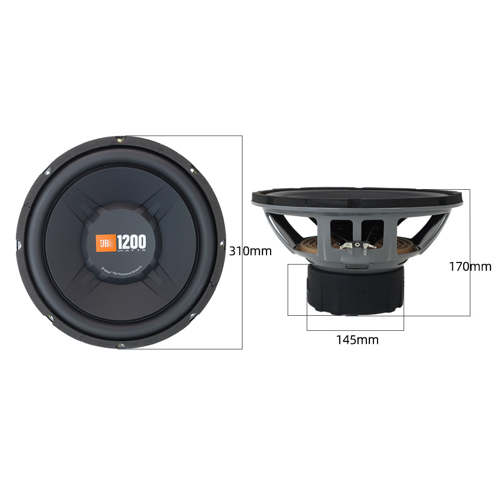 JBl GT5-S12 12 inch subwoofer bass basin design car pure bass high power modification
