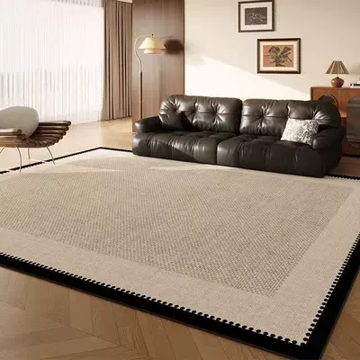Qonaq otağı xalçası, yeni krem üslubu, ləkəyə davamlı divan masası matı