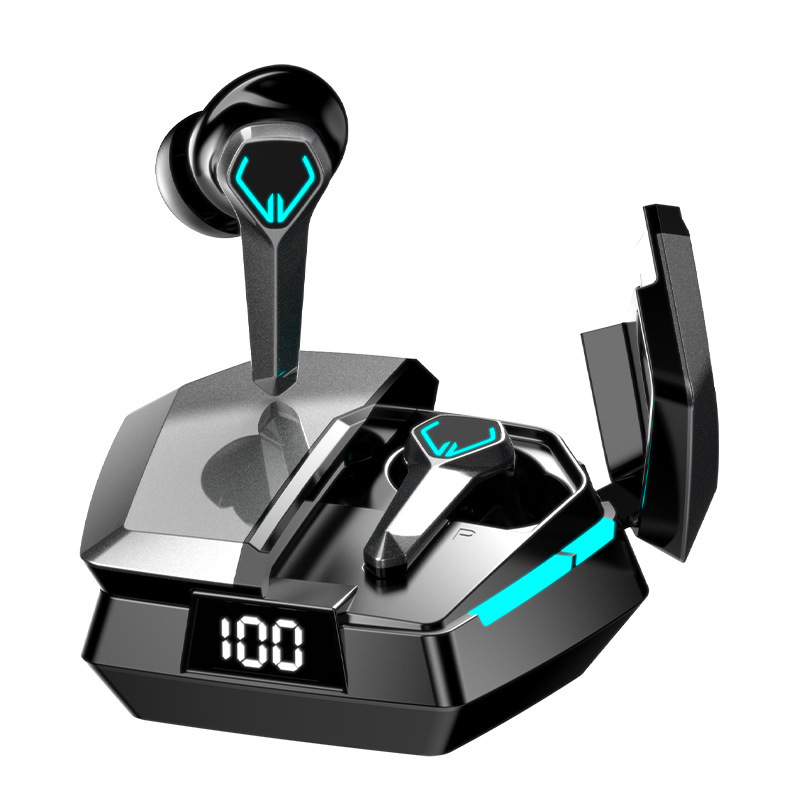 Los nuevos auriculares Bluetooth para juegos de deportes electrónicos JX10 son inalámbricos, de baja latencia y larga duración de la batería, teléfonos móviles con reducción de ruido de graves pesados, universales