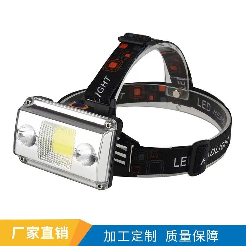 alta potencia ultra brillante luz de largo alcance luz alta luz al aire libre carga faro led pescar headset recargable faro de mantenimiento image 11