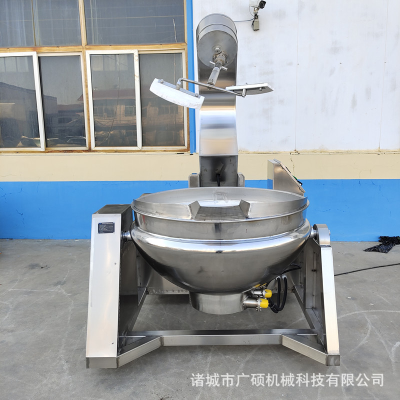 全自动电加热炒糖锅 刮底搅拌芝麻糖炒锅 工厂用大型花生糖炒锅