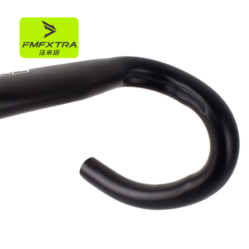 Bicicleta de carretera curvas coche aleación Aluminio cuerno para volar muerto flexión 31,8